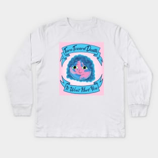 The Midnight Gospel Clancy's Mom Kids Long Sleeve T-Shirt